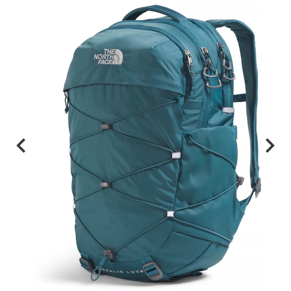 The North Face Women’s BOREALIS  LUXE Blue/teal Backpack - BNWT - Picture 6 of 11
